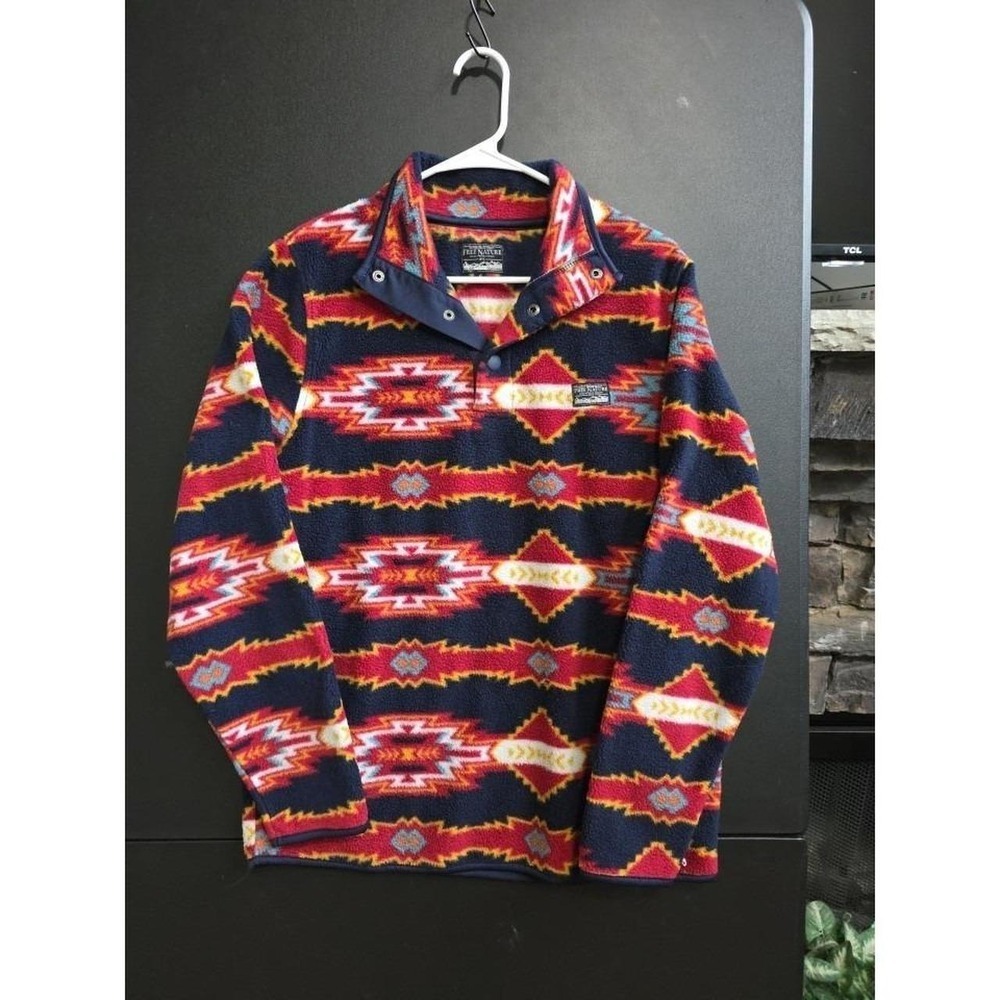 Free Nature Pullover Fleece Small Mens